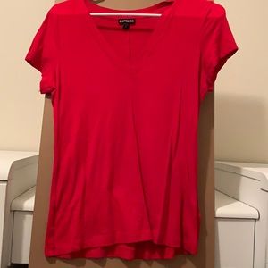 Red v neck